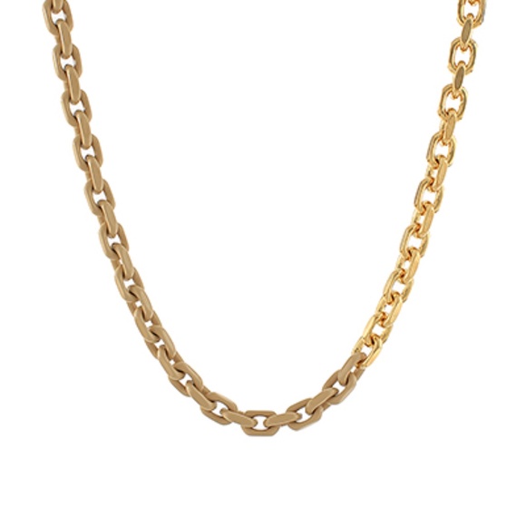 TT Color Coated & Metal Chain Necklace - Picture 1 of 6